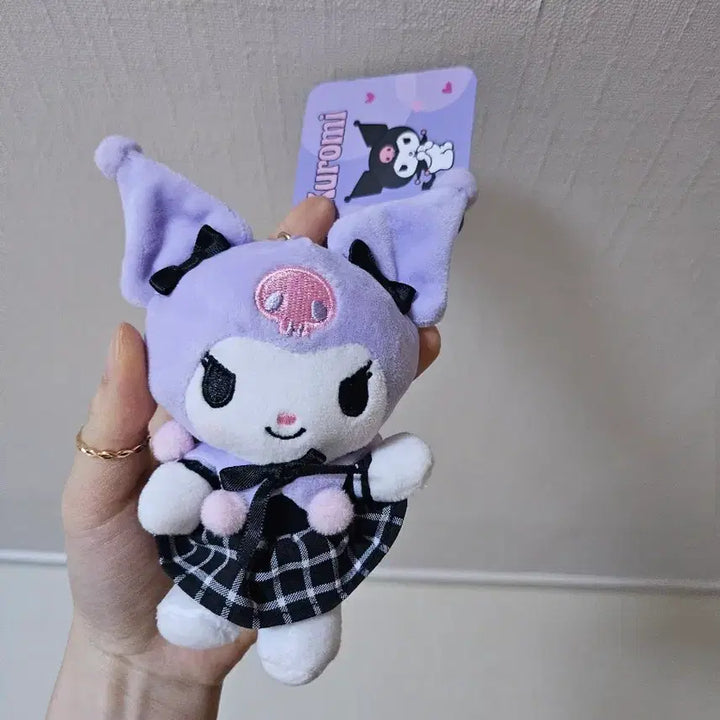 [BUNJANG] Sanrio Kuromi Devil Dress Keyring Set / 정품 산리오 쿠로미 블랙드레스 키링 세트 최저가 반값이하