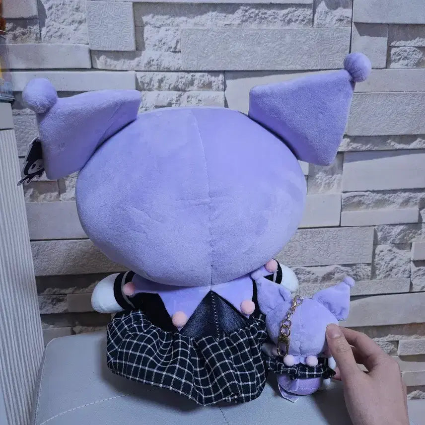 [BUNJANG] Sanrio Kuromi Devil Dress Keyring Set / 정품 산리오 쿠로미 블랙드레스 키링 세트 최저가 반값이하
