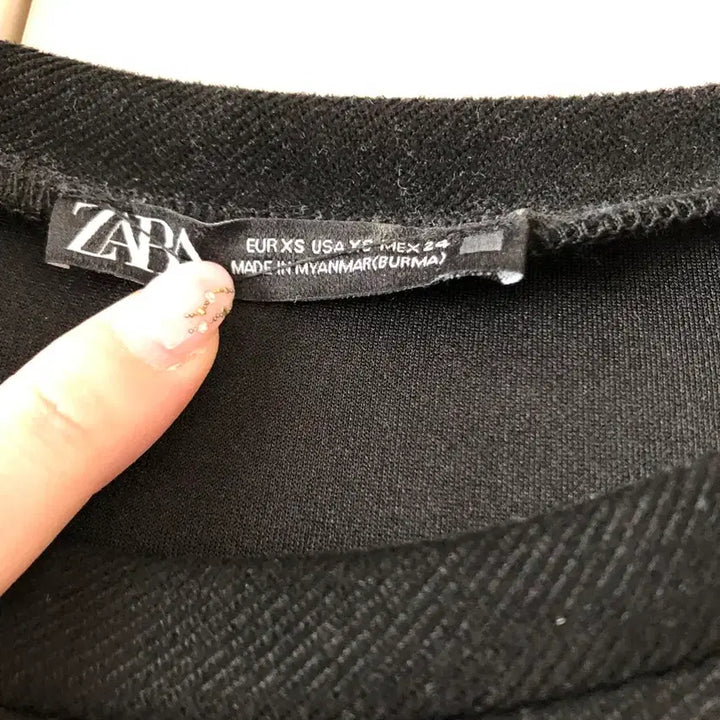 [BUNJANG] ZARA Black Suede Dress / 자라 원피스 블랙