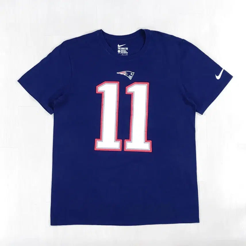 [BUNJANG] 나이키 NFL 패트리어츠 에델만 반팔 티셔츠 L / 나이키 NFL 패트리어츠 에델만 반팔 티셔츠 L