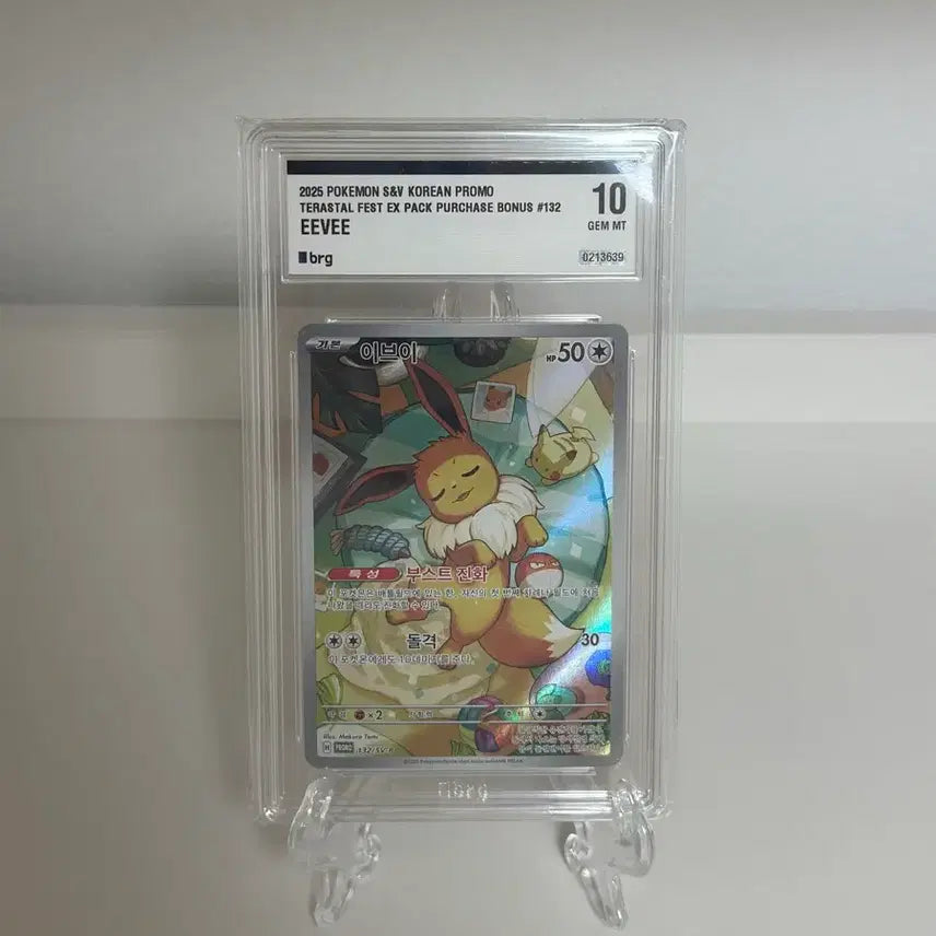 [SOLD OUT] 포켓몬카드 이브이 프로모 brg 10