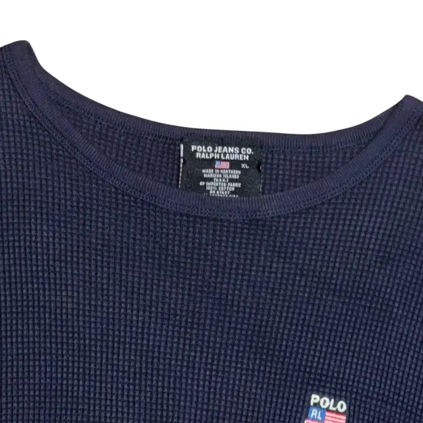 [SOLD OUT] 폴로 랄프로렌 폴로 진스 성조기 와플 롱슬리브
