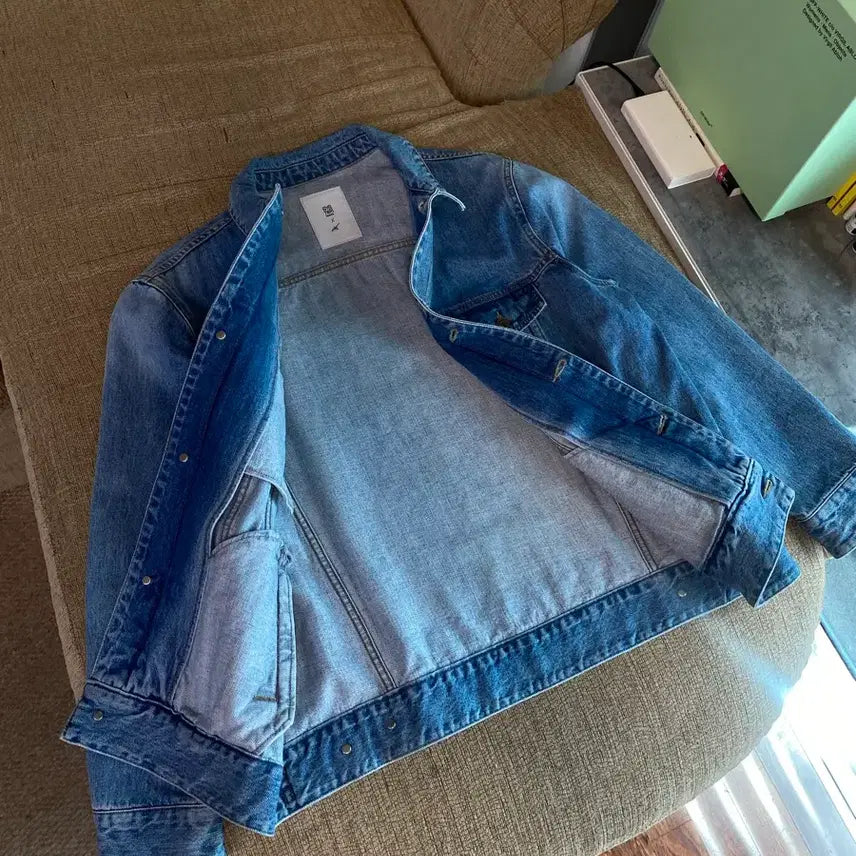[SOLD OUT] 시스템옴므 x 권철화 아티스트 콜라보 데님 청자켓 ㅡ100~105