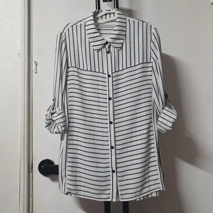 [SOLD OUT] 크로커다일레이디 롤업 셔츠블라우스 여성66