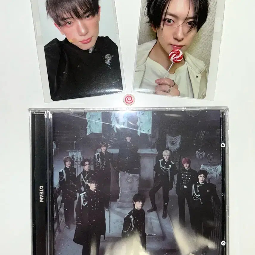 [BUNJANG] &amp;TEAM We On Standard Album + Harua POB Photocard Bundle Set / 앤팀 위온파 미개봉 앨범 스탠다드 위버스 특전 포함 양도 하루아 포카