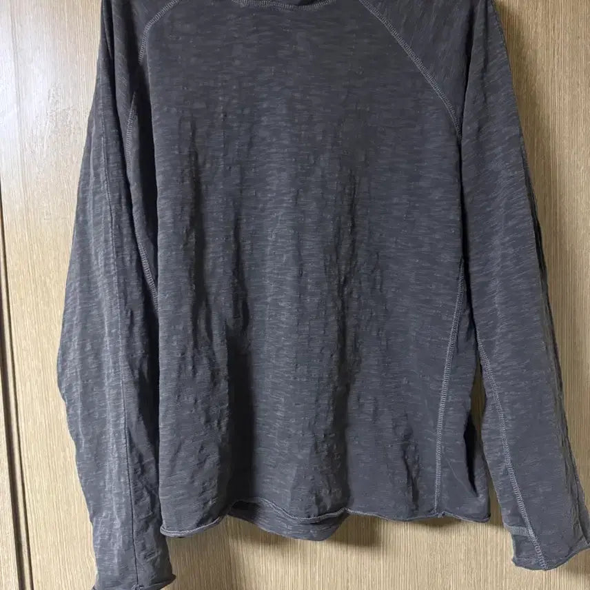 [SOLD OUT] 4)폴리테루 휴먼인덱스 휴먼 슬럽후디 차콜
