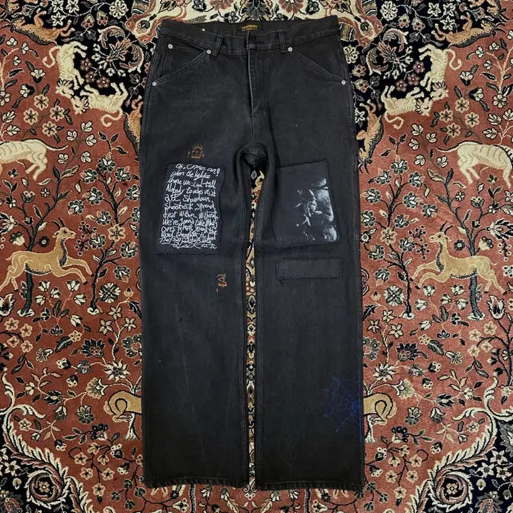 [SOLD OUT] [XL] 블랙아웃 워크팬츠