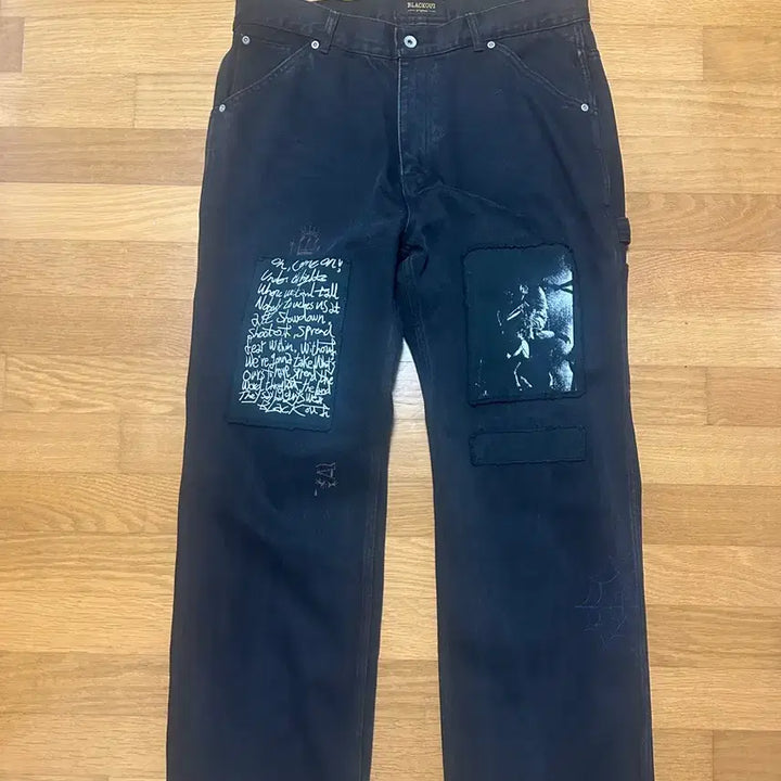 [SOLD OUT] [XL] 블랙아웃 워크팬츠