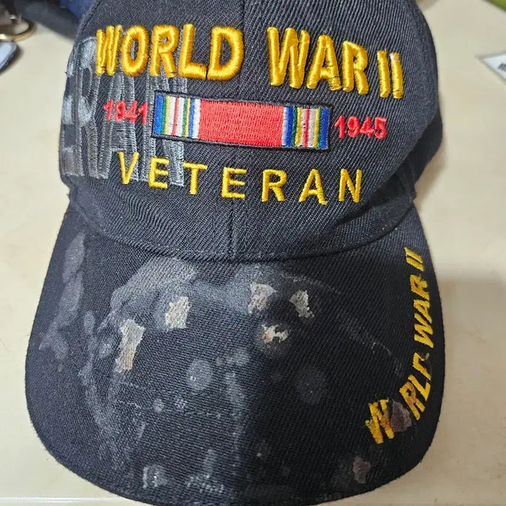 [BUNJANG] Vintage Veteran Baseball Cap / 2차 세계대전 베터랑  빈티지 볼캡