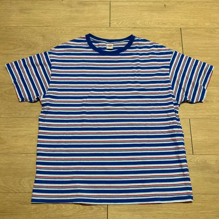 [BUNJANG] Blackout Stripe T-shirt L / 블랙아웃 스트라이프 티셔츠 L