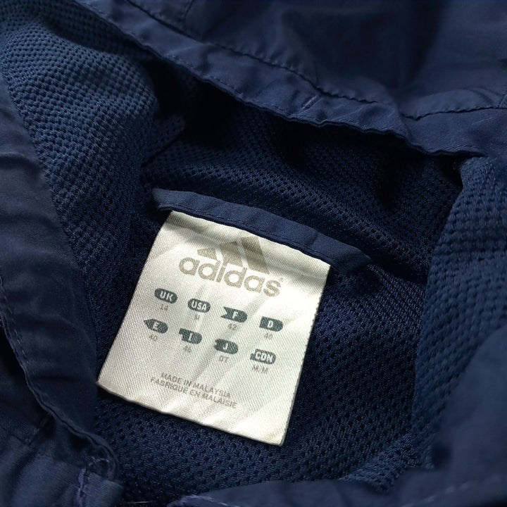 [BUNJANG] Adidas 00s Dark Navy Crop Zip-up Jacket / CK351 FREE 아디다스 00s 다크네이비 후디 크롭 집업 자켓