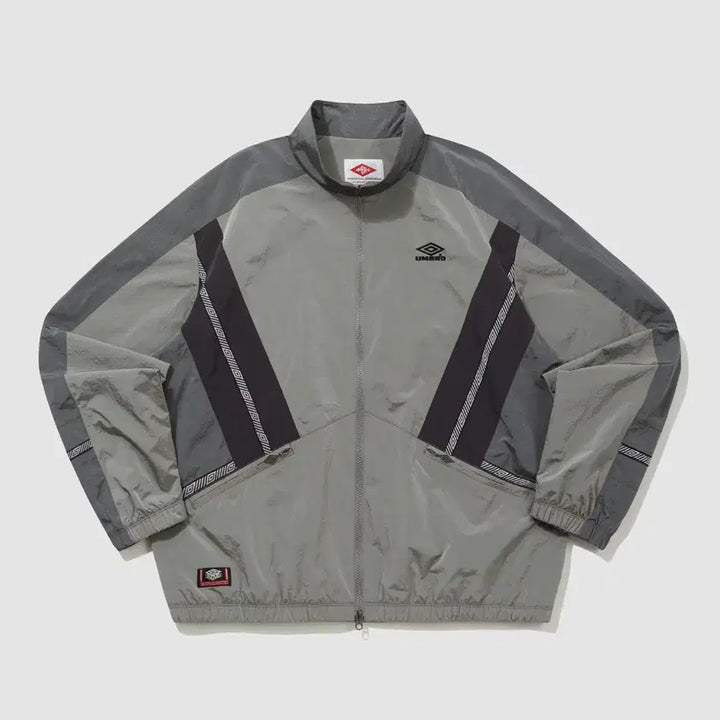 [BUNJANG] HBL 노팅엄 스탠넥 웜업 바람막이 자켓 / GREY KHAKI / HBL 노팅엄 스탠넥 웜업 바람막이 자켓 / GREY KHAKI