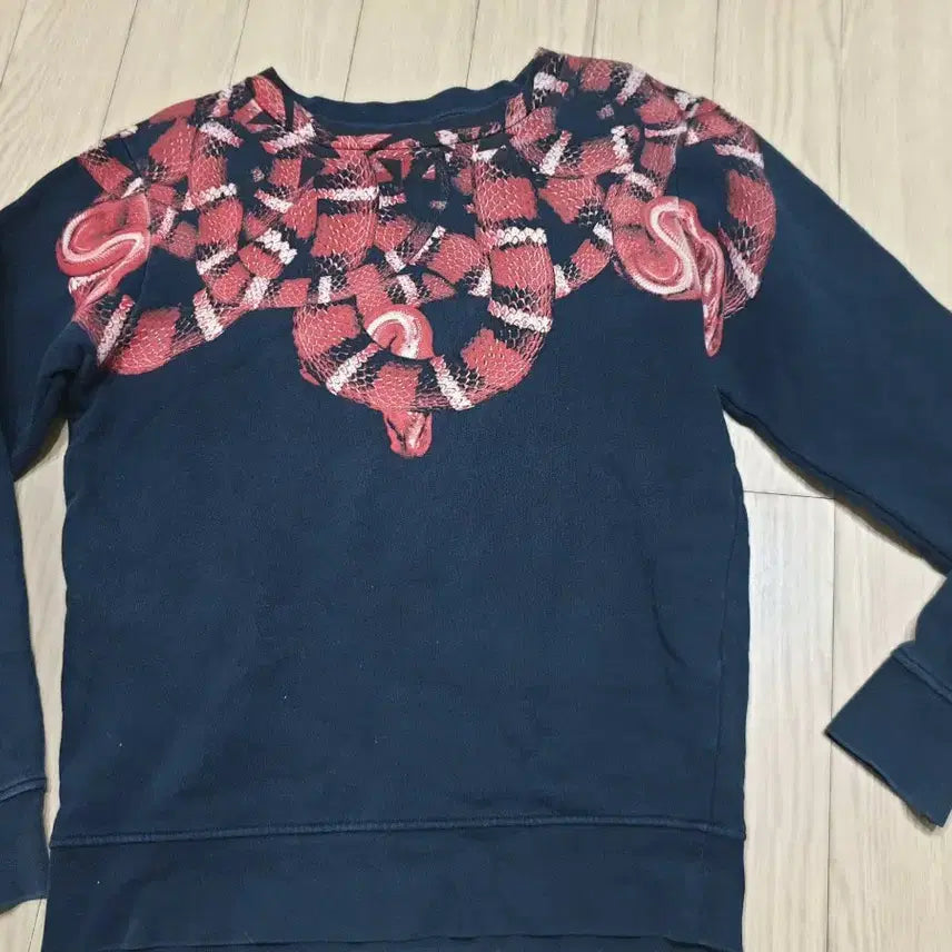[BUNJANG] Marcelo Burlon Snake Print Sweatshirt / marcelo burlon 맨투맨