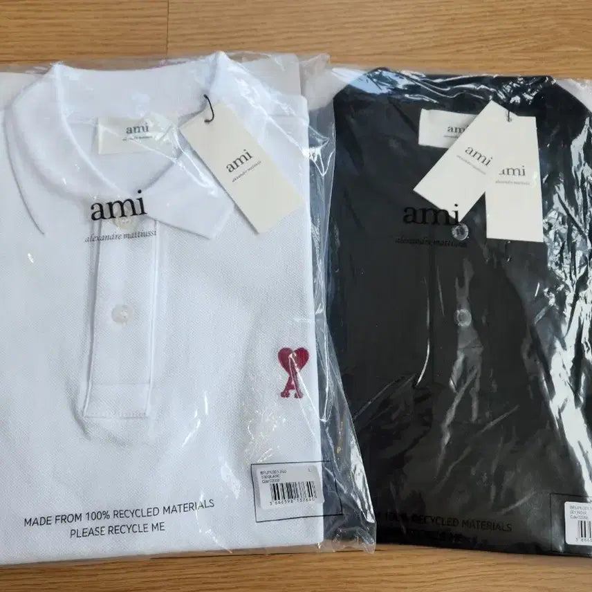 [BUNJANG] Ami Polo PK Collar T-shirt / 아미 Ami 폴로 pk 카라티. 새상품