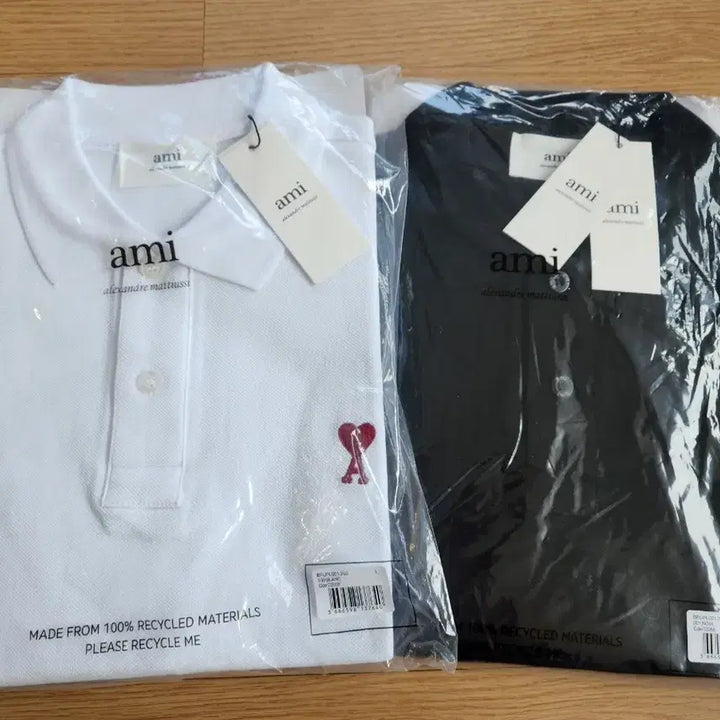[BUNJANG] Ami Polo PK Collar T-shirt / 아미 Ami 폴로 pk 카라티. 새상품