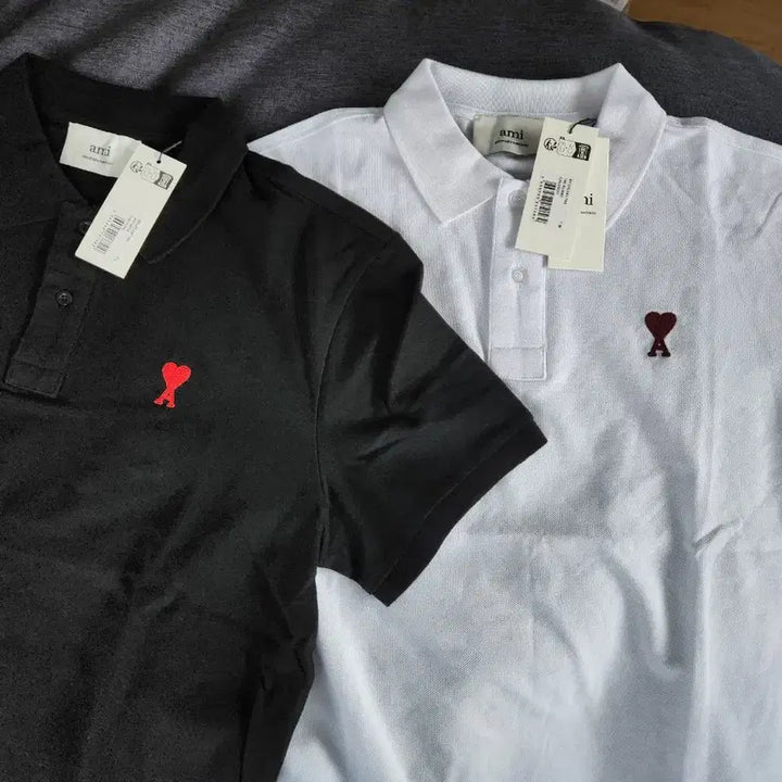 [BUNJANG] Ami Polo PK Collar T-shirt / 아미 Ami 폴로 pk 카라티. 새상품