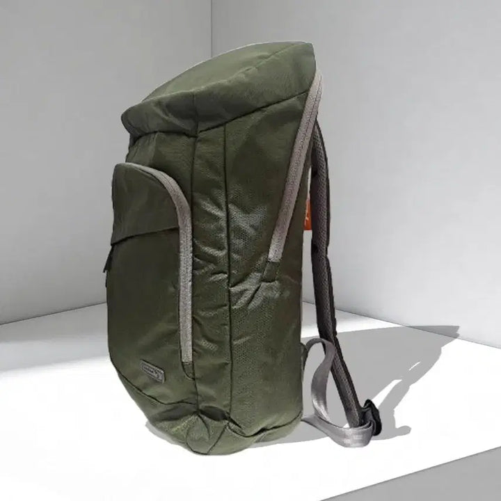 [BUNJANG] LeCAF Dark Green Backpack / (무배)르까프 다크그린 학생 직장인 대형백팩