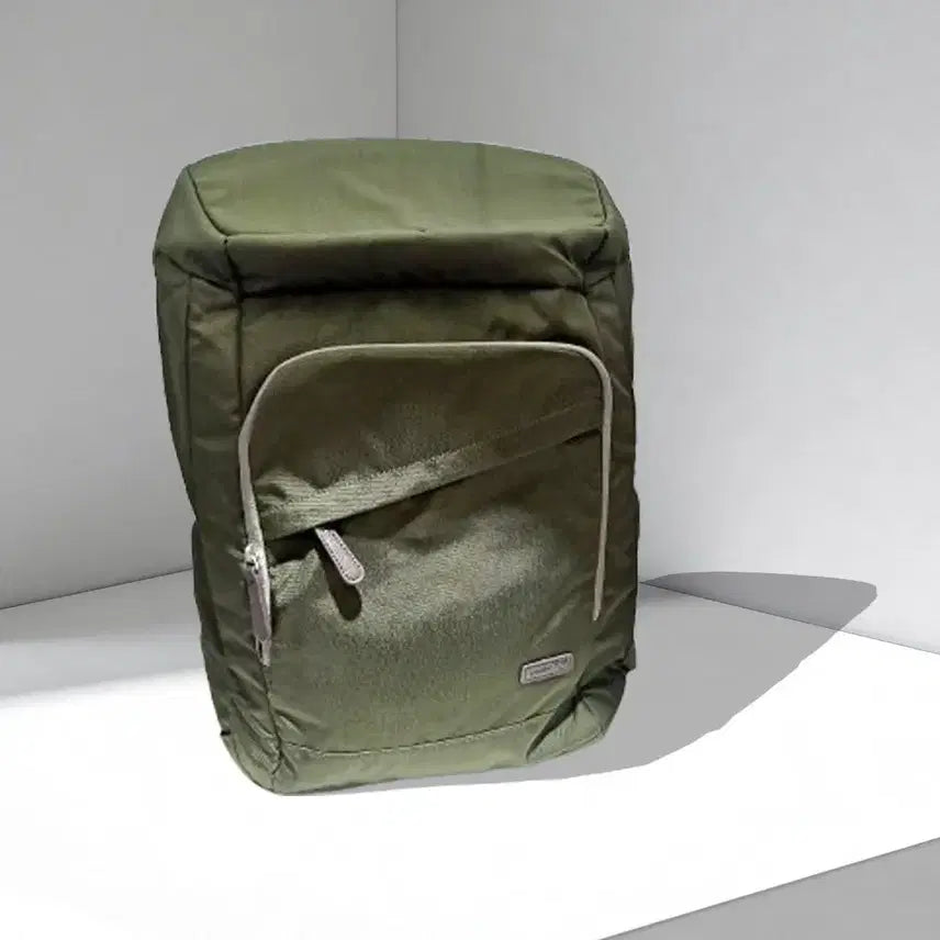 [BUNJANG] LeCAF Dark Green Backpack / (무배)르까프 다크그린 학생 직장인 대형백팩