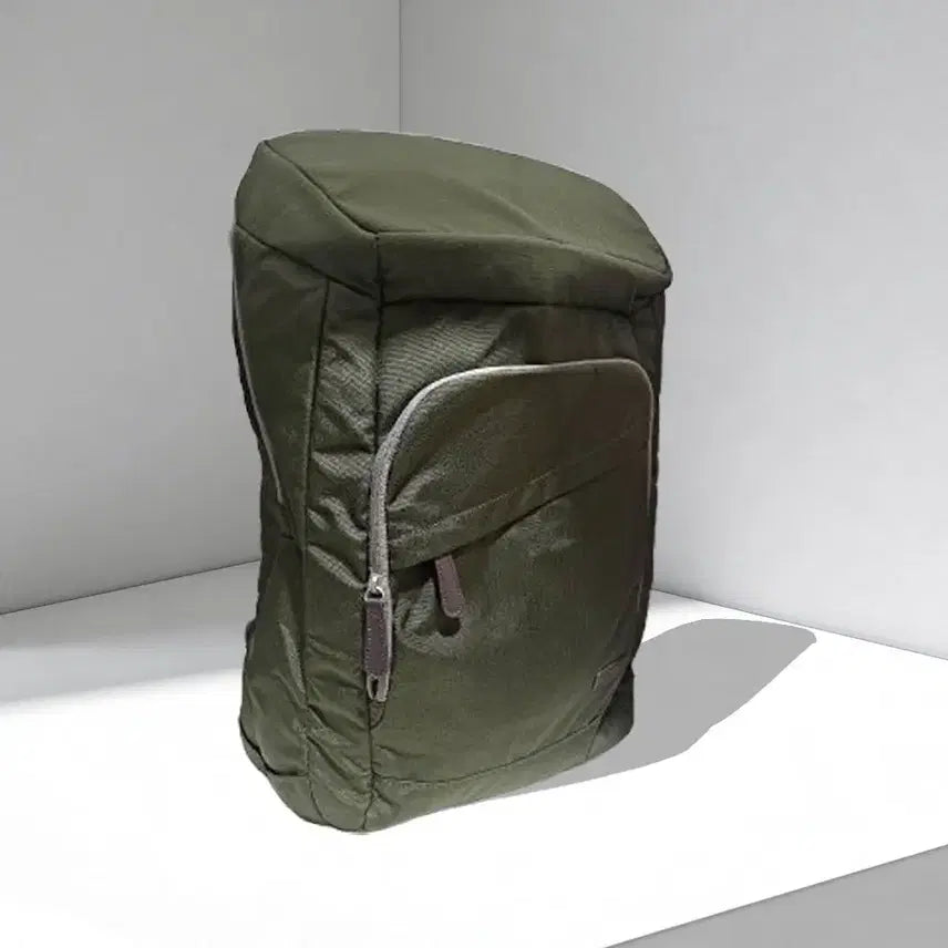 [BUNJANG] LeCAF Dark Green Backpack / (무배)르까프 다크그린 학생 직장인 대형백팩