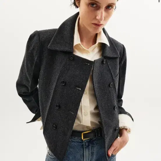 [BUNJANG] Setter Eder Wool Crop Coat / 세터 에더 울 크롭 코트