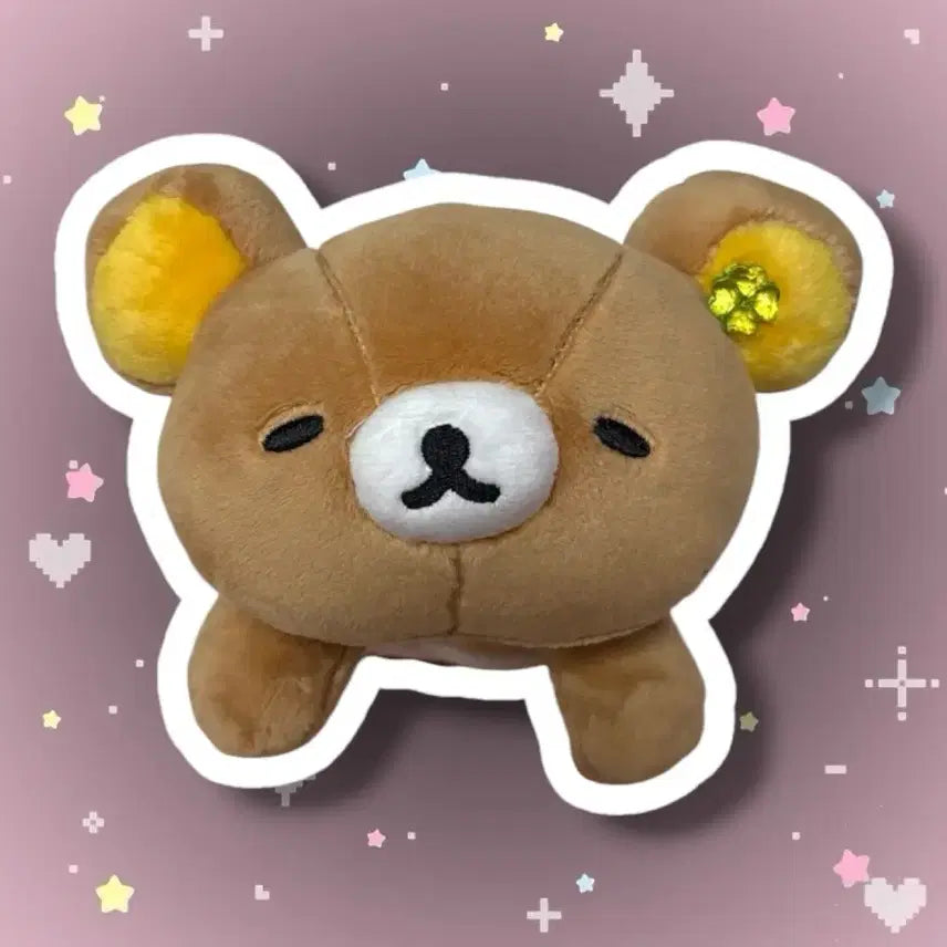 [BUNJANG] San-X Rilakkuma Naptime Plushie / 산엑스 클로버 낮잠 엎드린 리락쿠마 찰찰이 누이 인형