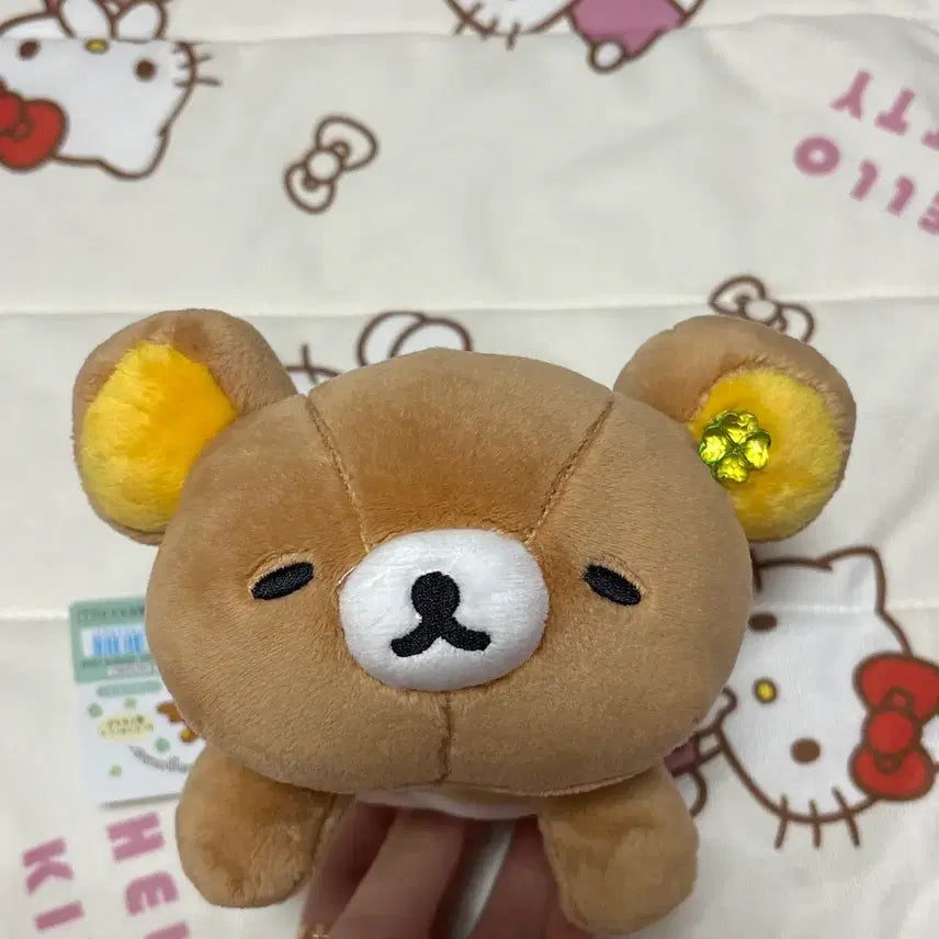 [BUNJANG] San-X Rilakkuma Naptime Plushie / 산엑스 클로버 낮잠 엎드린 리락쿠마 찰찰이 누이 인형