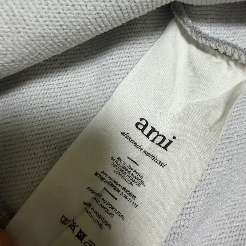 [BUNJANG] BTS (Army) Small Logo Heart Hoodie (Gray) / 아미 스몰로고 하트 후드티 그레이