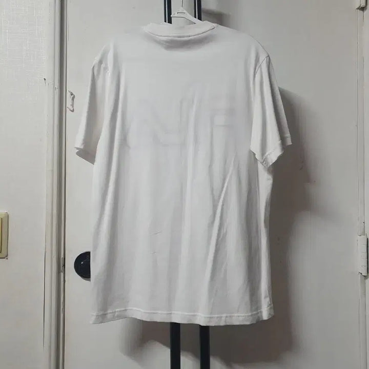 [BUNJANG] FILA Big Logo T-shirt (White, M) / FILA 휠라 남녀공용 빅로고 반팔 흰색 M 95