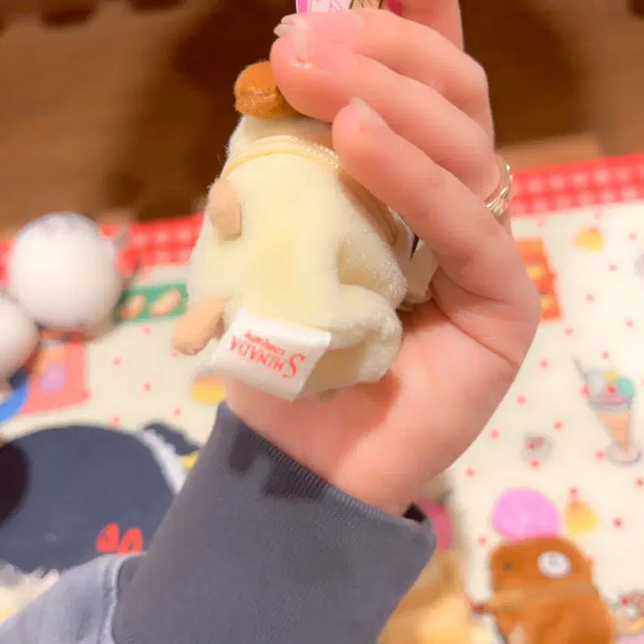 [BUNJANG] Sinada Animal Plush Pouch Keyring / 고전 시나다 동물 인형 파우치 키링 토끼 강아지 곰 원숭이