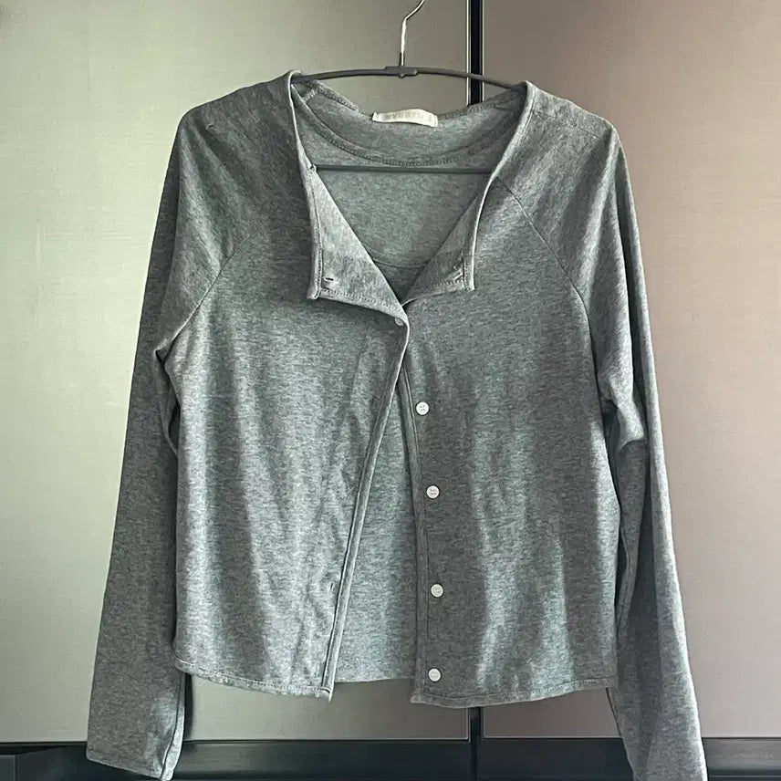 [BUNJANG] Newnew Gray Tank Top and Cardigan Set / 그레이 나시 가디건 세트 여름 가디건 뉴뉴