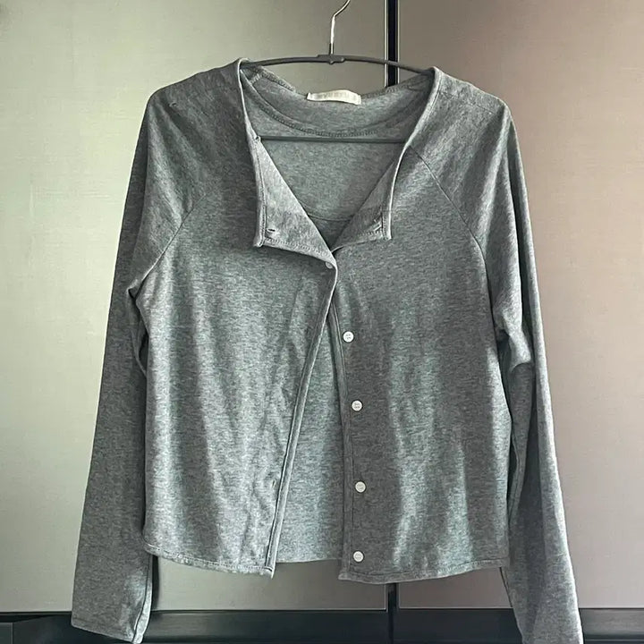 [BUNJANG] Newnew Gray Tank Top and Cardigan Set / 그레이 나시 가디건 세트 여름 가디건 뉴뉴