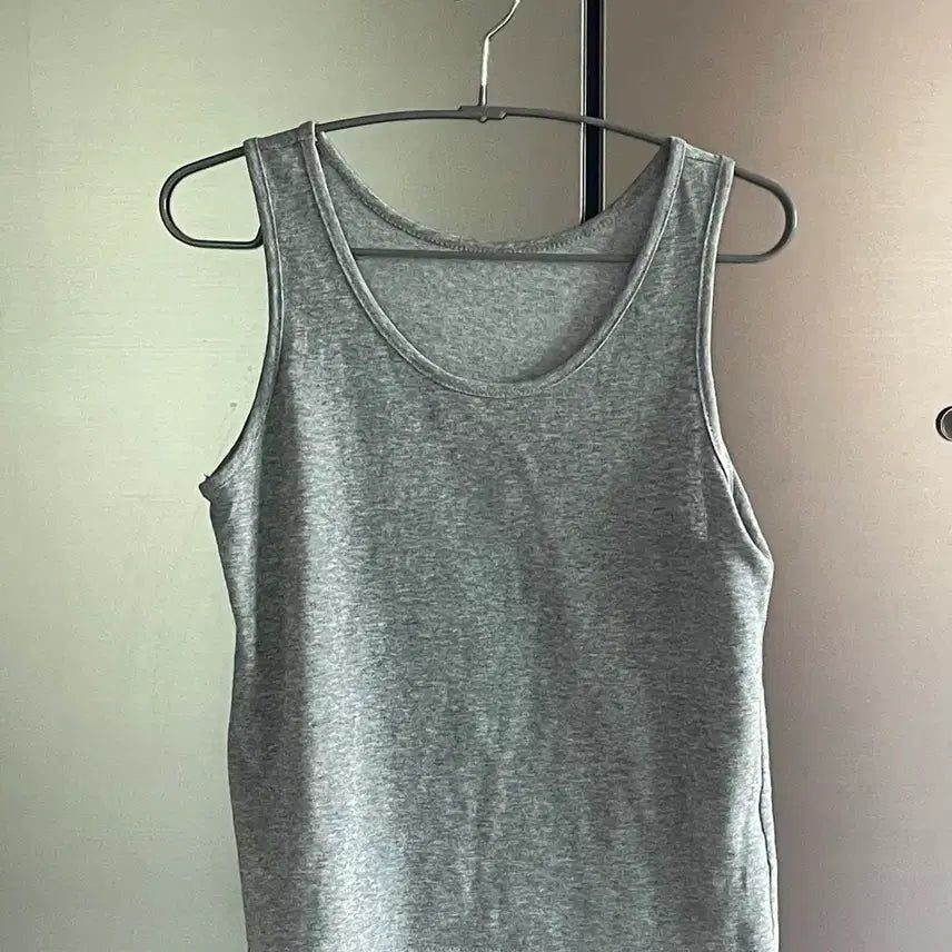 [BUNJANG] Newnew Gray Tank Top and Cardigan Set / 그레이 나시 가디건 세트 여름 가디건 뉴뉴
