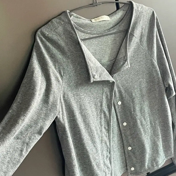 [BUNJANG] Newnew Gray Tank Top and Cardigan Set / 그레이 나시 가디건 세트 여름 가디건 뉴뉴