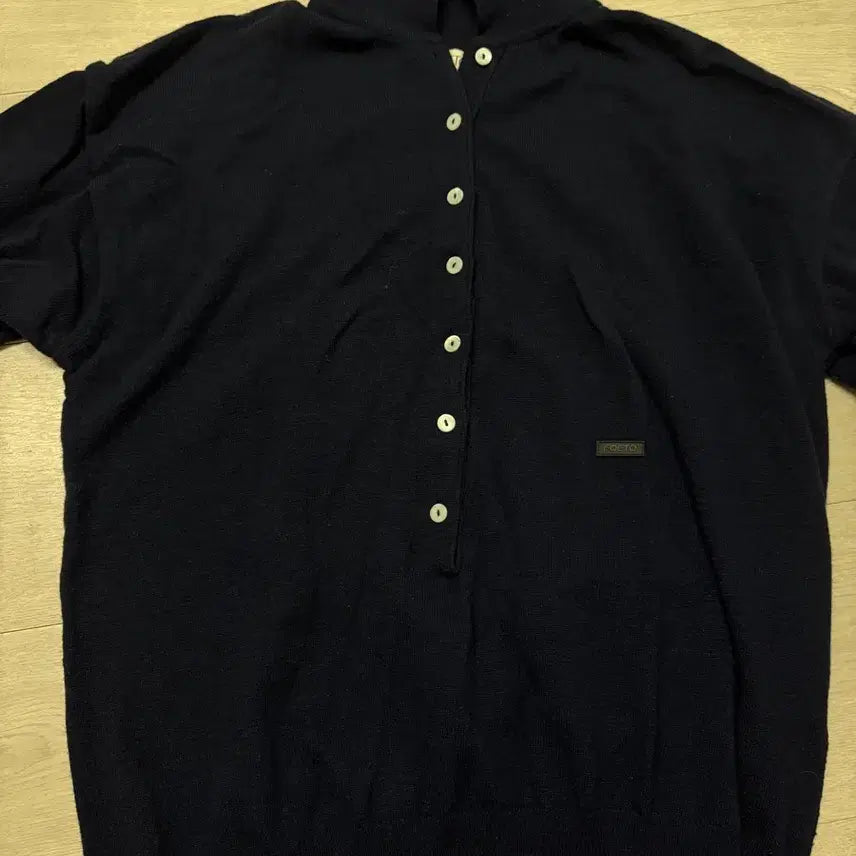 [SOLD OUT] [색상교환하실분..] FOETO Kyale henry knit Navy