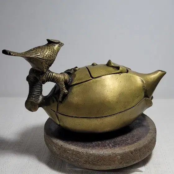 [BUNJANG] Brass Cast Teapot / 황동주물.다관(주자)