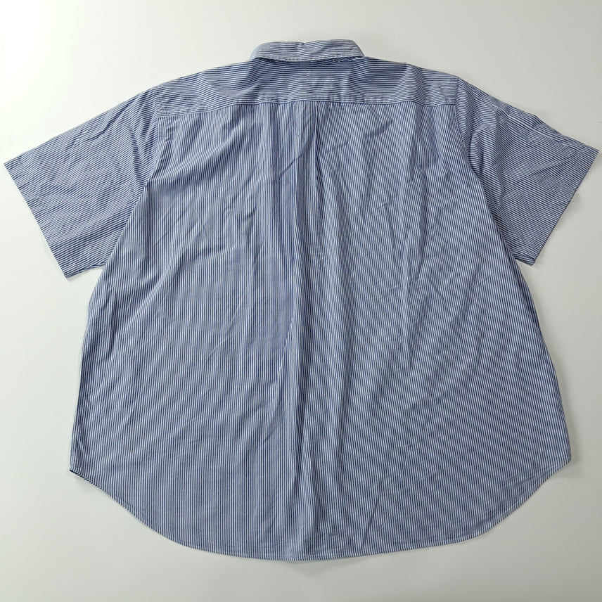 [SOLD OUT] CK355 3XB 폴로 90s 스트라이프 시어서커 반팔 셔츠 남방