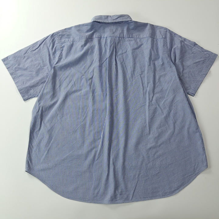 [SOLD OUT] CK355 3XB 폴로 90s 스트라이프 시어서커 반팔 셔츠 남방