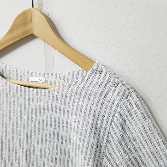 [BUNJANG] ESSEME Linen Long Blouse / ESSEME 린넨 롱 블라우스