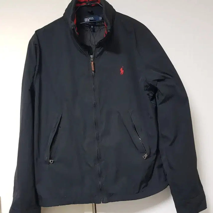 [BUNJANG] Polo Ralph Lauren Black Blouson Jacket / 폴로 랄프로렌 블랙 블루종 자켓이에요가슴단면 58총장67M폴리에스