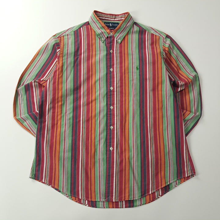 [BUNJANG] Polo Ralph Lauren Stripe Shirt / CK356 XL 폴로 00s 올드스쿨 스트라이프 셔츠 남방