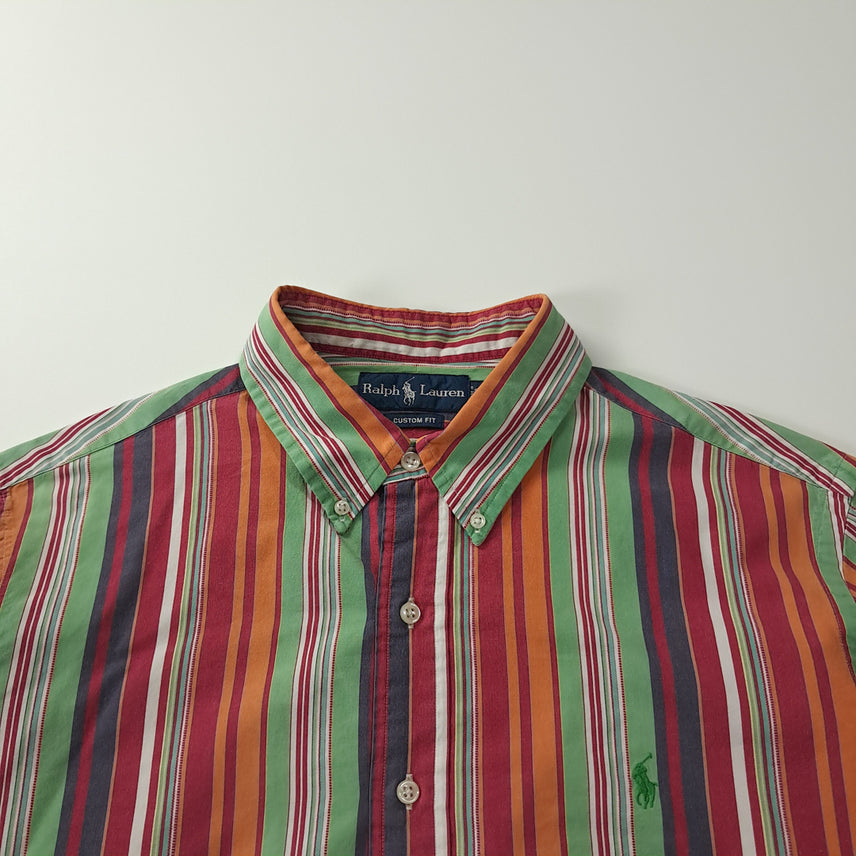 [BUNJANG] Polo Ralph Lauren Stripe Shirt / CK356 XL 폴로 00s 올드스쿨 스트라이프 셔츠 남방