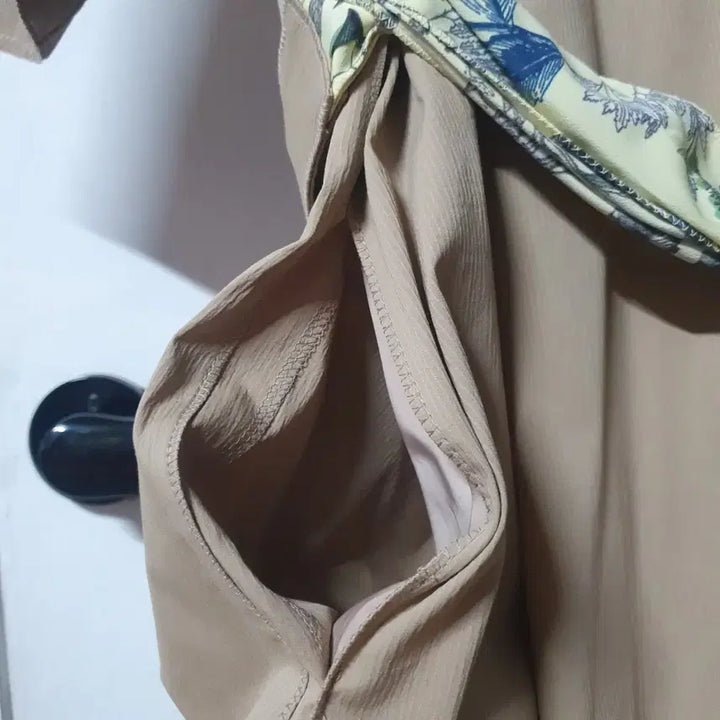 [BUNJANG] Izzatbaba Beige Summer Midi Dress (77) / 아이잗바바 여름 반팔원피스 베이지 여성 77