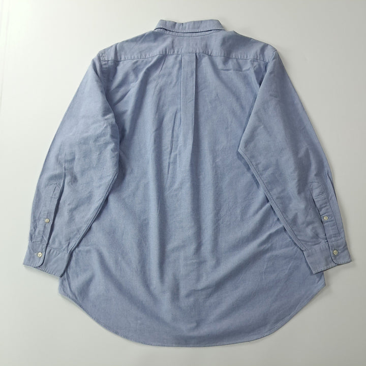 [SOLD OUT] CK357 XL 폴로 90s 홍콩판 클래식 더스티 블루 셔츠 남방