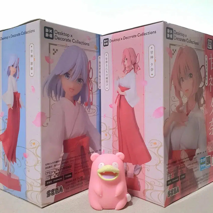 [BUNJANG] Sega Amagami SS Desktop x Decorate Figure Asahi &amp; Yuna / (미개봉)세가 아마가미 씨네 인연 맺기 DxD 피규어 아사히&amp;유나