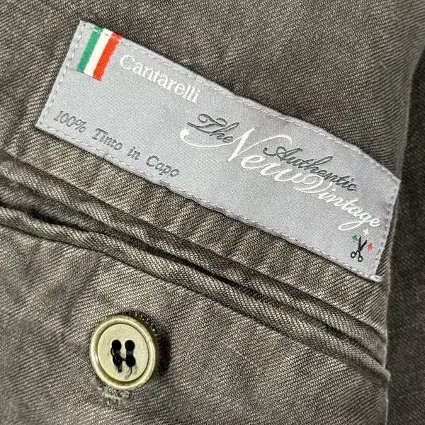 [BUNJANG] Cantarelli Linen Jacket / 칸타렐리 린넨 자켓 100