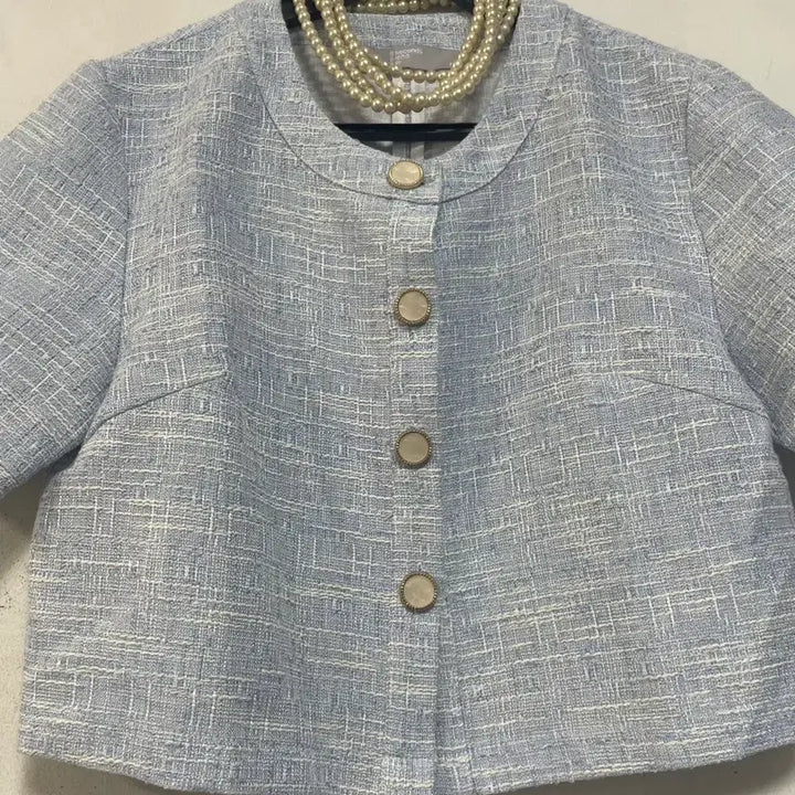 [BUNJANG] 8KE 컨즈 Tweed Crop Jacket / 초특가새)N6223 에잇케컨즈 트위드 자켓.크롭