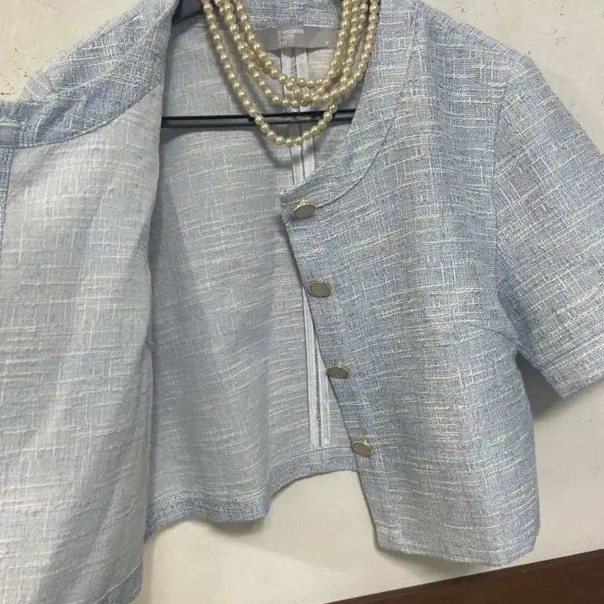 [BUNJANG] 8KE 컨즈 Tweed Crop Jacket / 초특가새)N6223 에잇케컨즈 트위드 자켓.크롭