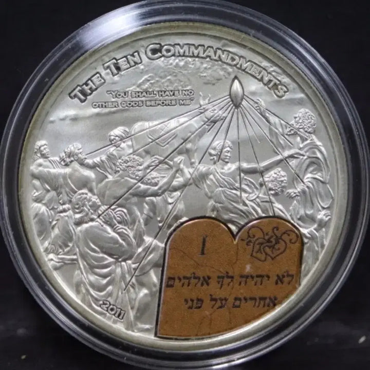 [BUNJANG] Palau Ten Commandments Silver Coin / 2011 팔라우 십계명 은화