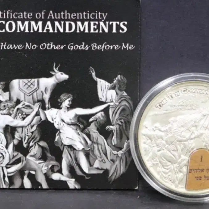 [BUNJANG] Palau Ten Commandments Silver Coin / 2011 팔라우 십계명 은화