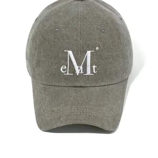 [BUNJANG] Musent Signature Ball Cap Dying Khaki / 무센트 시그니처 볼캡 다잉카키